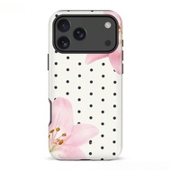 VESPOP Y2K double-layer shockproof phone case, glossy design, bright colors, compatible with iPhone 