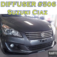 506 SUZUKI CIAZ Car Diffuser Universal Aero Front Bumper Lip Splitter 506
