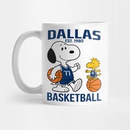 Dallas Mavericks BK0069 - Snoopy Basketball Tea Mug