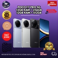 ORIGINAL POCO F7 PRO 5G 12GB RAM + 256GB | 512GB | 6.67 INCH | 6000mAh | 1 YEAR POCO WARRANTY