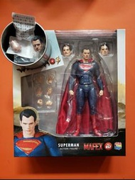已開封品 Medicom Mafex 057 Justice League Superman  + 閃回 Manipplestudio 亨利·卡維爾 Henry William Dalgliesh C