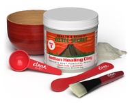 Aztec Secret Essential Indian Clay Mask Kit by Etana – 100% Natural Calcium Bentonite for Deep Pore 