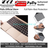 Full Palm Rest Trackpad Skin Sticker Protector for MB Pro Touch Bar 13 Touch Bar A1706 A1989 A2159