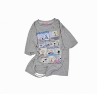 1JINN STUDIO x SNOOPY ੯‧̀͡⬮ เสื้อยืดปริ้นท์ลายครอบครัวสนูปปี้