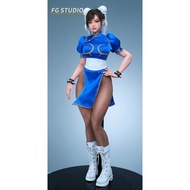 READY STOCK SGD x FG Studio 1/3 Scale 003 Street Fighters Chun Li Action Figure 格斗女孩 春丽 原版/通道版