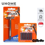 Gillette 7 O Clock Pll Men Twin Blade Shaving Razor