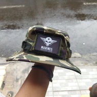 TOPI RIMBA KAWAT LORENG KKO MARINIR