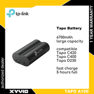 TP-LINK Tapo A100 Battery Pack for Tapo C410 C425 C420 Tapo C400 Tapo D230 Camera and Door Bell