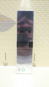 SALE - Sabun Muka Pria - Energizer Facial Wash - Ms Glow For Men