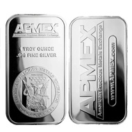 1 Oz American APMEX Silver Bar Bullion Home Decorations For Souvenir Gifts