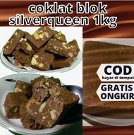 Coklat silverqueen blok 1kg besar