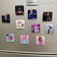 Jolin Tsai Album Cover Magnetic Refrigerator Stickers Lyrics Acrylic Magnetic Stickers Door Stickers