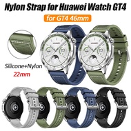 Silicone Nylon Strap for Huawei Watch GT6 GT6pro GT5 GT5pro GT4 46mm Quick Disassembly Strap Smart W