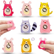 Funny Finger Spinning Tops Acrylic Cute Animals Fingertip Toys for Kids Educational Toys