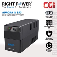 Right Power Aurora III 850VA Line Interactive UPS (850VA/UK Sockets)