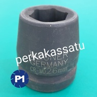 MATA Impact SOCK EYE WRENCH 1" X 26MM 26 MM WEGNER GERMANY SOCKET SOCKET