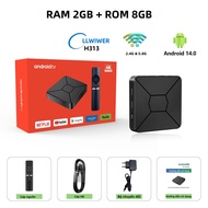 Hộp Giải Mã Truyền Hình Thông Minh Mortal Q5Plus 4K Video Set Top Box Với Google Assistant Điều Khiể