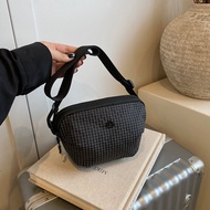MABULA | Korean Style Dobby Nylon Crossbody Bag