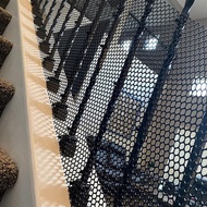 【1M Fixed Width】3M/5M/8M/10M Plastic Pet Mesh Fence Balcony Stair Protective Baby Safety Net Fence B