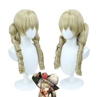 Return to the Future 1999 Sophie cos Wig Double Ponytail Roman Roll High Temperature Silk cosplay