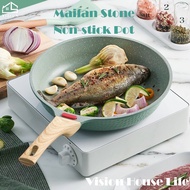 Vision Non-stick Frying Wok Maifan Stone Fry Wok Steak Frying Pan Pancake Pan Non-Stick Coating PFOA