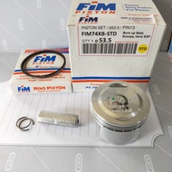 Selling Piston Seher Kit Set Bore Up Fim 74Xb Size 53.5 54 54.5 55 56 Mm Pen Pin 13 Mm