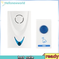 [Hello] 32 Tune Songs Wireless Remote Control  LED Wireless Chime Door Bell Doorbell
