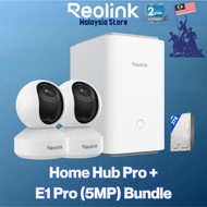 Reolink Home Hub Pro Bundle E1 Pro 5MP Indoor WiFi Camera Baby Crying Detection