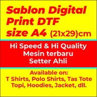 A4 DTF Digital Screen Printing