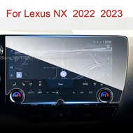 Tempered Glass film Protecto For Lexus NX 250 NX 350 NX 350h NX 450h+ 2022 2023 Car Navigation Scree