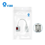 V380 Light Lamp Bulb Holder E27 to 13A Plug Top light bulb lamp holder bendable flexible rod extensi
