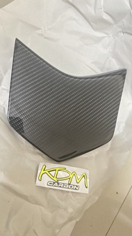 ปิดท้ายเบาะPCX160ปี20222--2024 งานหุ้มคาร์บอนแท้ๆ ลาย2 ชิ้นงานแท้จาก0 สวยๆเงาๆ สินค้าคุณภาพ