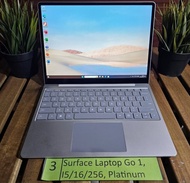 Microsoft Surface Laptop GO 12" Core i5 gen10 Ram 8GB 128GB SSD 2020