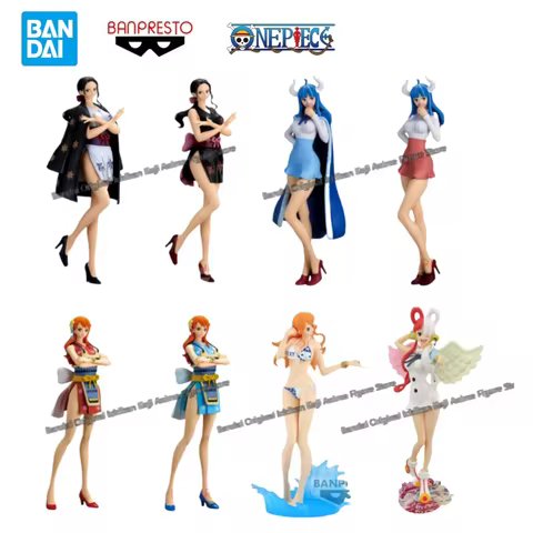 Bandai In Stock Original Box Garage Kit Model One Piece Ulti Nico Robin Nami Shirahoshi Uta Anime Ch