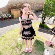Ethnic Princess Dress Girls Ethnic Costumes Girls Wear Two-Piece Suit