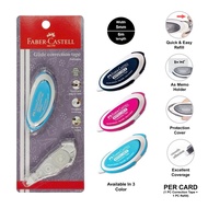FABER-CASTELL | CORRECTION TAPE | GLIDE CORRECTION TAPE (1pcs + REFILL) (169102)