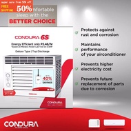 Condura 0.5hp window type aircon inverter grade class R410a