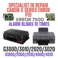 CANON PRINTER BOARD G2000/2010/3000ERROR P10 REPAIR