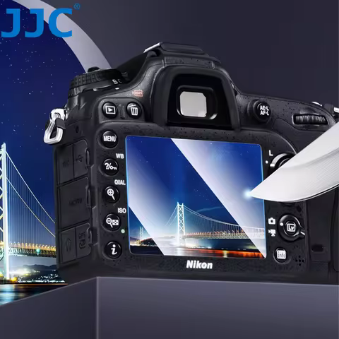JJC Screen Protector for Nikon ZR Camera Nikon ZR 9H Hardness Tempered Glass Anti-Scratch Bubble Fre