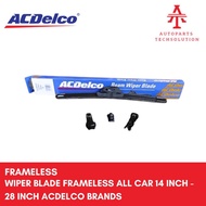 Frameless Wiper Blade for All Car 14 Inch - 28 Inch ACDelco Brands