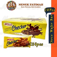 24PCS Apollo Checker Chocolate Wafer Bar Halal