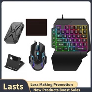 M1 Pro+ 5 in 1 Combo Bluetooth Connection Controller Mobile Games Converter Kit Mobilador Kit Gaming