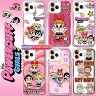POP MART The Powerpuff Girls Crybaby Casing For OPPO A38 A18 A57 2022 A79 RENO 11 11F Realme 10 8 7 Pro Plus C33 C55 C21Y C25Y C34 Clear TPU Silicone Phone Case