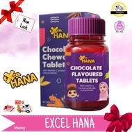 Excel Hana Supliment Anak CHOCOLATE TABLET