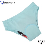 CELEBRITY12 Men Cycling Underwear, Polyester, Silicone Breathable Bike Shorts, Comfortable Soft Ligh