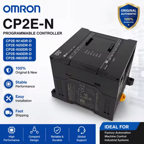 Brand New and Original OMRON Programmable Controller CP2E-N14DR-D CP2E-N20DR-D CP2E-N30DR-D CP2E-N40