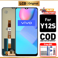 LCD VIVO Y12S Original Full set Asli Ori Super COD hp Touchscreen