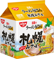 日清 北海道拉麵店 札幌味噌 5袋裝 440g