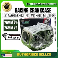 (70MM) (76MM) (LEO) EX5 CLASS CRANKCASE PNP WAVE125 HEAD BLOCK 70MM HOLE V1  v2 LEO CRANKCASE
