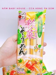 Date 7/2026 Mì somen rau củ ngũ sắc ITSUKI cho bé ăn dặm từ 8 tháng